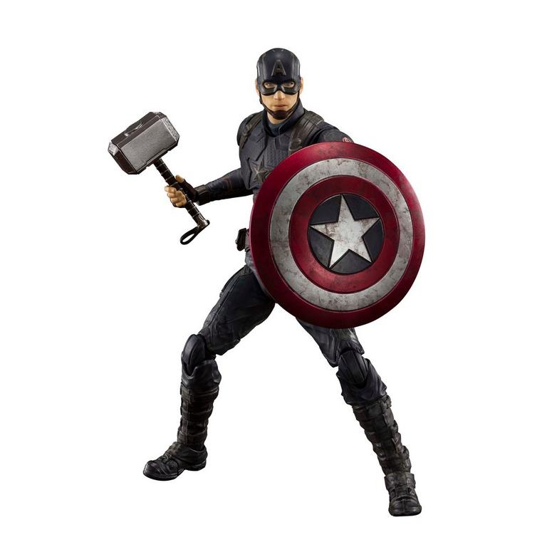 S.H.Figuarts Avengers Endgame Captain America (Final Battle Edition) Action Figure