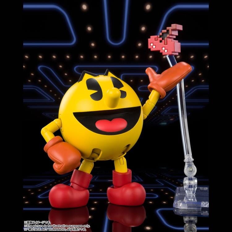 S.H.Figuarts Pac-Man Action Figure Bandai Tamashi Nations Bluefin 