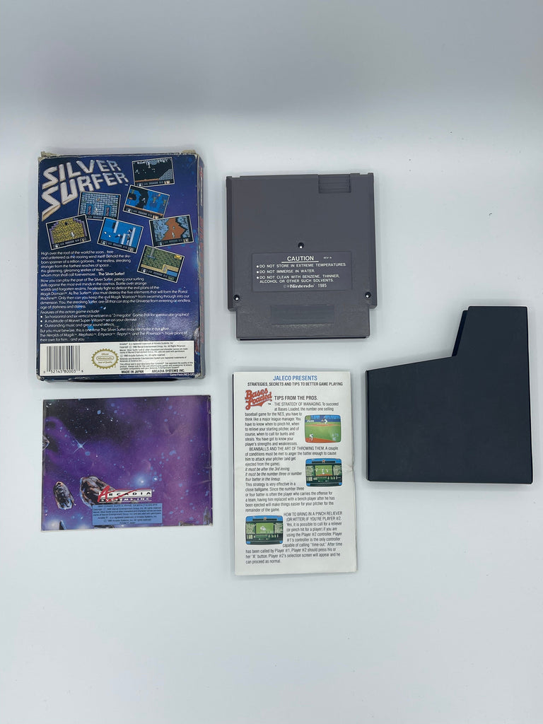 Silver Surfer for the Nintendo Entertainment System (NES) Game (Complete in Box)
