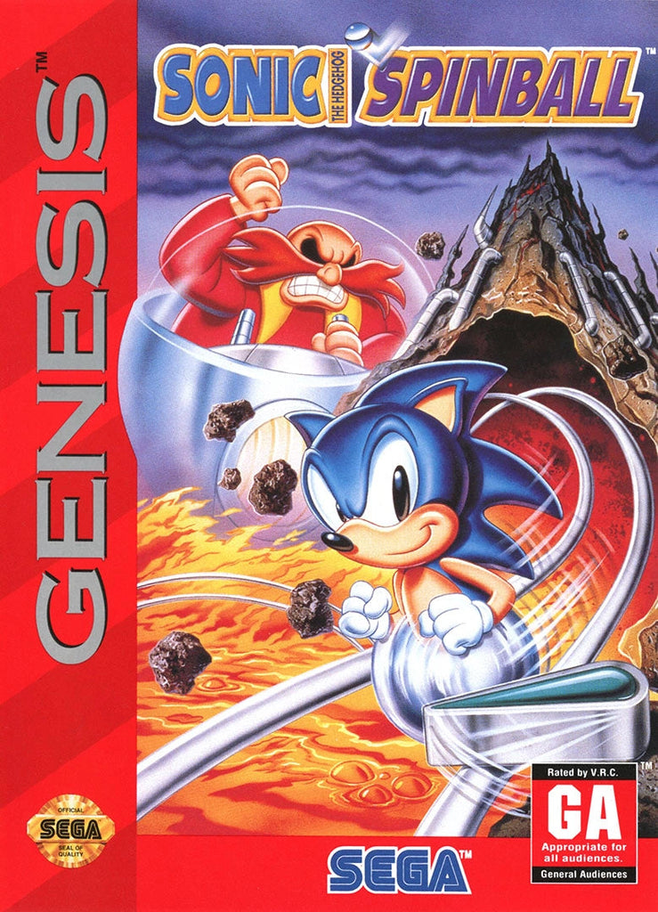 Sonic Spinball for the Sega Genesis (Incomplete)