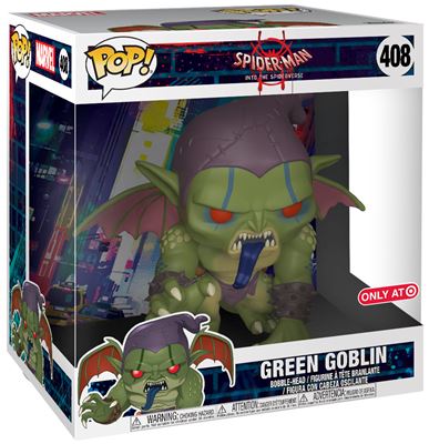 Spider-Man Into the Spider-Verse Green Goblin 10 Inch Exclusive Funko Pop! 408