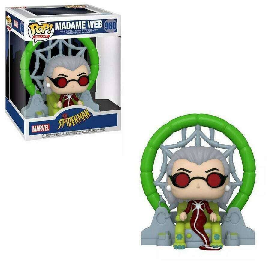 Spider-Man Madame Web Deluxe Exclusive Funko Pop! #960