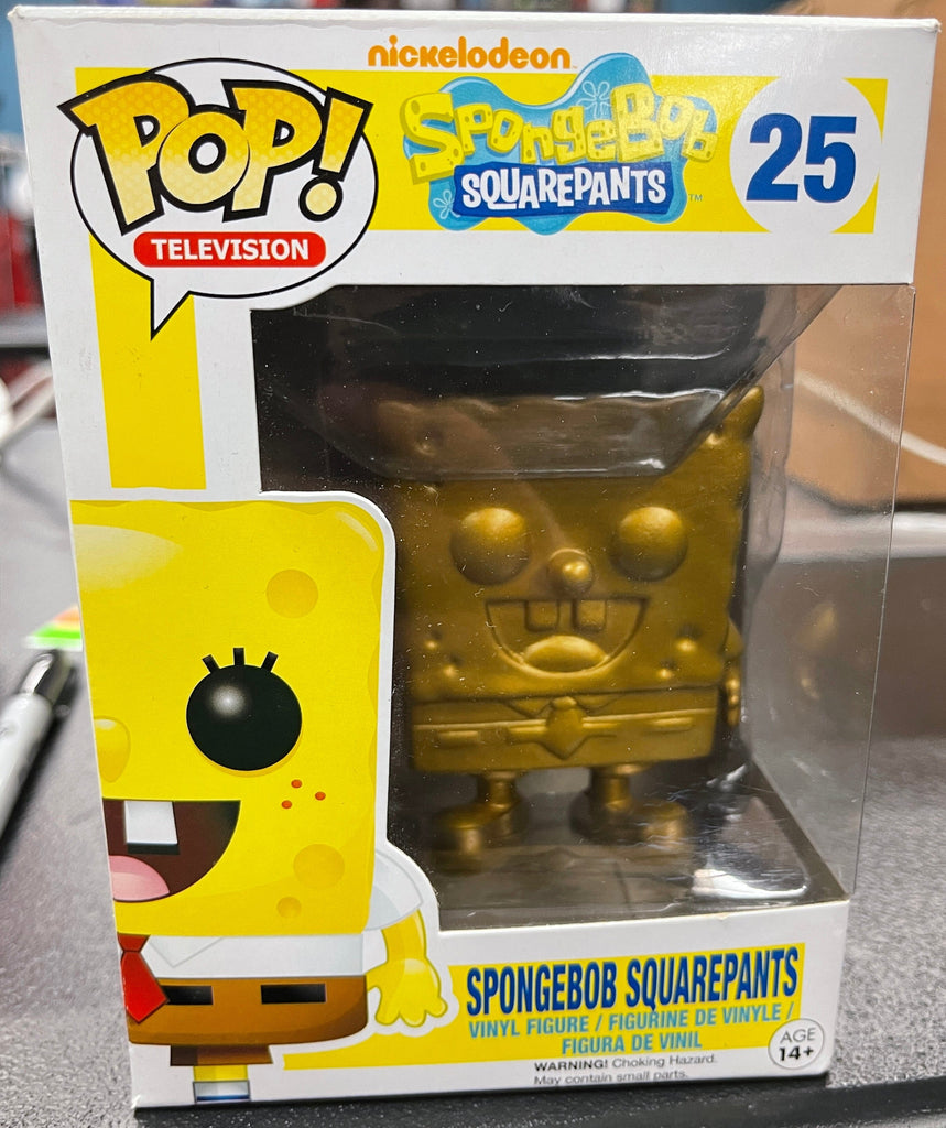 Spongebob Squarepants (Gold) Exclusive Funko Pop! #25