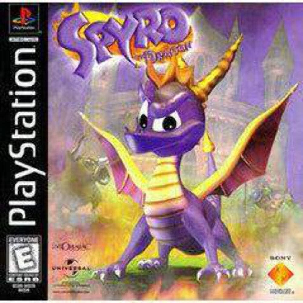 Spyro the Dragon for the Sony Playstation (PS1)