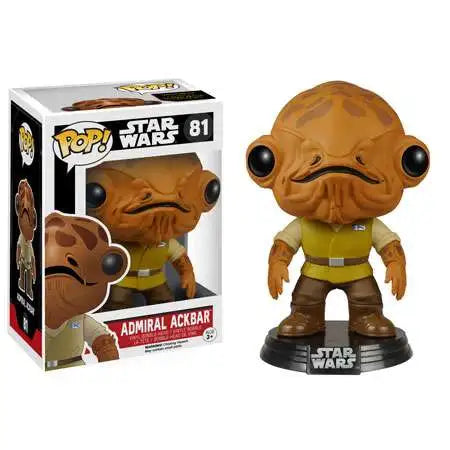 Star Wars Admiral Ackbar Funko Pop! #81