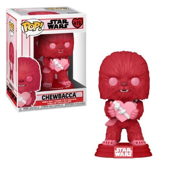 Star Wars Chewbacca (Valentine) Funko Pop! #419