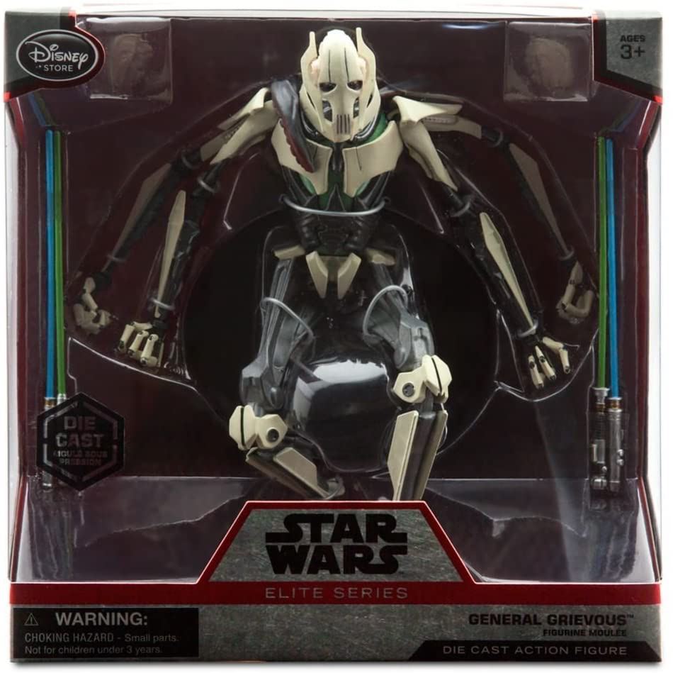 Star Wars Elite Series General Grievous Die Cast Action Figure