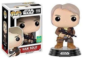 Funko Pop! Star Wars The Force Awakens Han Solo (Bowcaster) Summer Convention Exclusive #115
