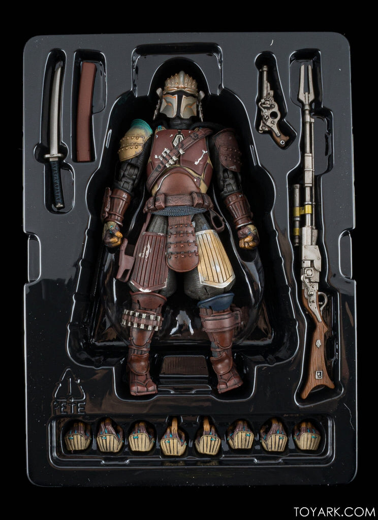 Star Wars Mei Sho Movie Realization Ronin Mandalorian Exclusive Action Figure Action Figure Bandai 