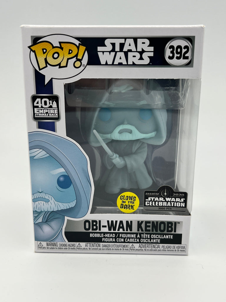 Star Wars Obi-Wan Kenobi (Force Ghost Glow) Celebration Exclusive (3000 pcs) Funko Pop #392