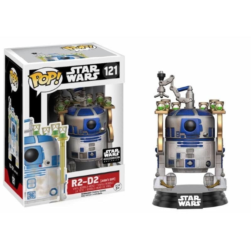 Star Wars R2-D2 (Jabba's Skiff) Exclusive Funko Pop! #121