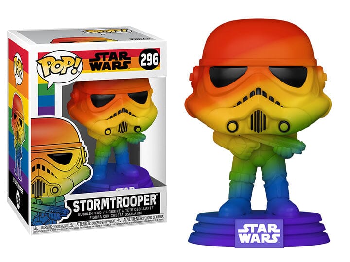 Star Wars Rainbow Stormtrooper (Pride) Funko Pop! #296
