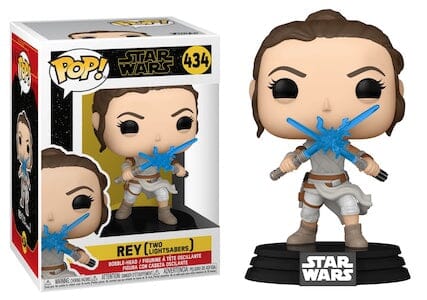 Star Wars Rise of Skywalker Rey (Two Lightsabers) Funko Pop! #434