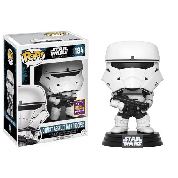 Funko Pop! Star Wars Rogue One Combat Assault Tank Trooper Summer Convention Exclusive #184