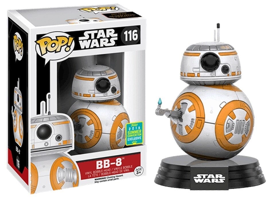 Star Wars The Force Awakens BB-8 (Thumbs Up) Summer Convention Exclusive Funko Pop! #116