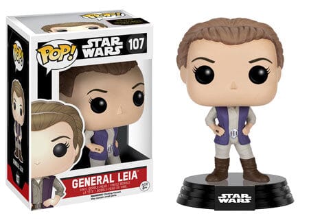 Star Wars The Force Awakens General Leia Funko Pop! #107