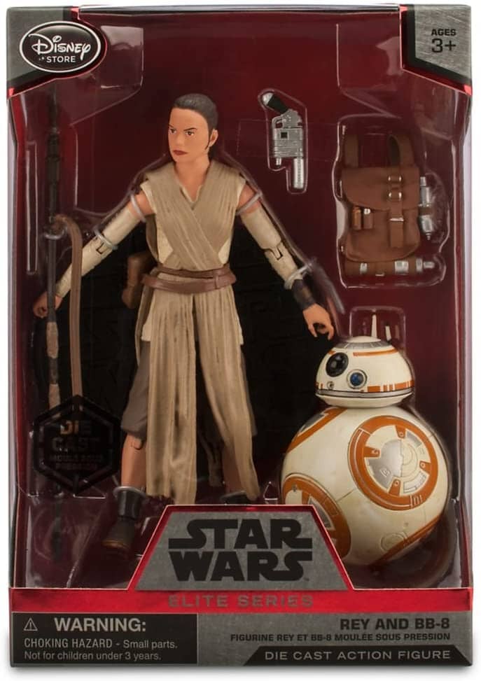 Star Wars The Force Awakens Rey and BB-8 Die Cast Elite Series Figure