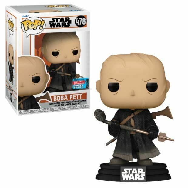 Star Wars The Mandalorian Boba Fett Fall Convention Exclusive Funko Pop! #478