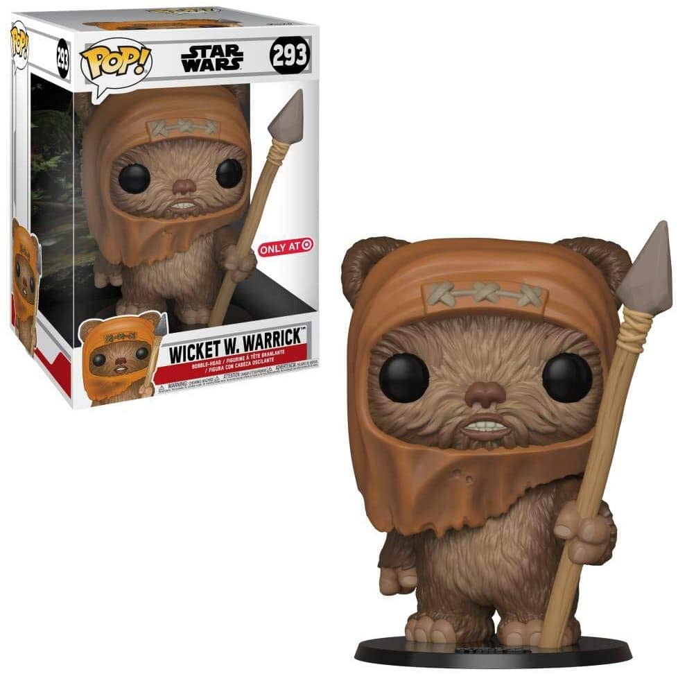 Star Wars Wicket W. Warrick 10 Inch Exclusive Funko Pop! #293 (Additional Shipping Fees Apply)