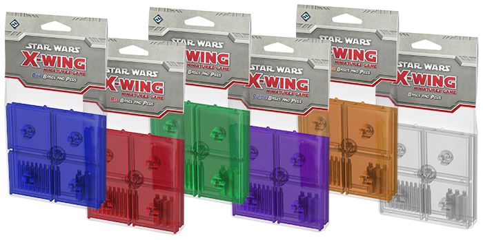 Star Wars X Wing Bases and Pegs