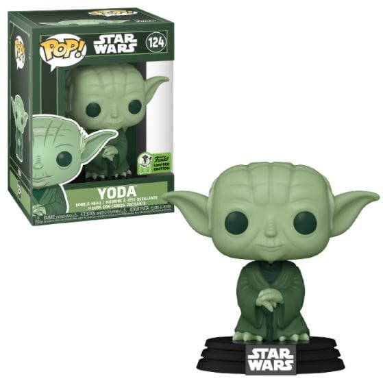 Star Wars Yoda (Military Green) Official ECCC Sticker Exclusive Funko Pop! #124 Funko 