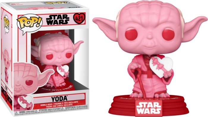 Star Wars Yoda (Valentine) Funko Pop! #421