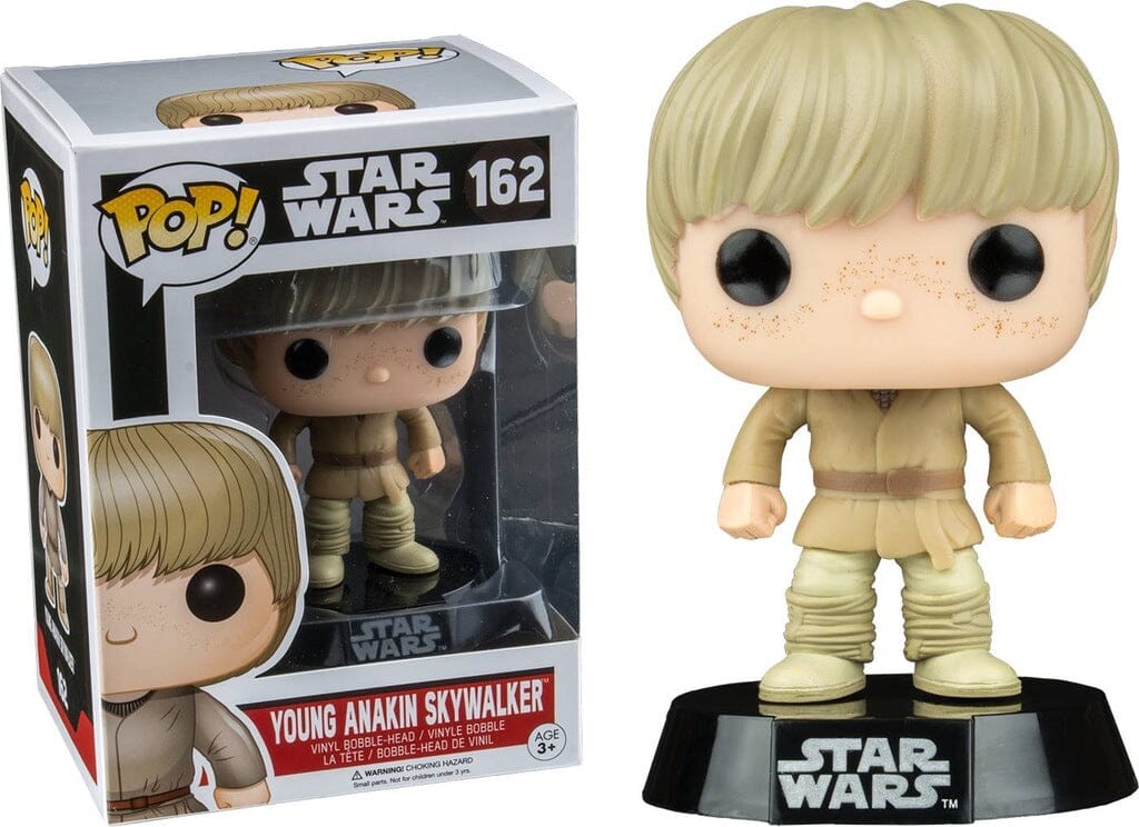 Star Wars Young Anakin Skywalker Exclusive Funko Pop! #162