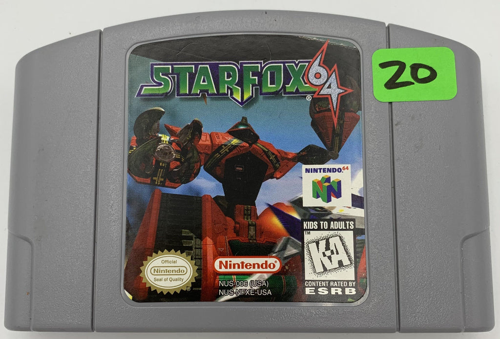 Starfox 64 for the Nintendo 64 (N64) (Loose Game)