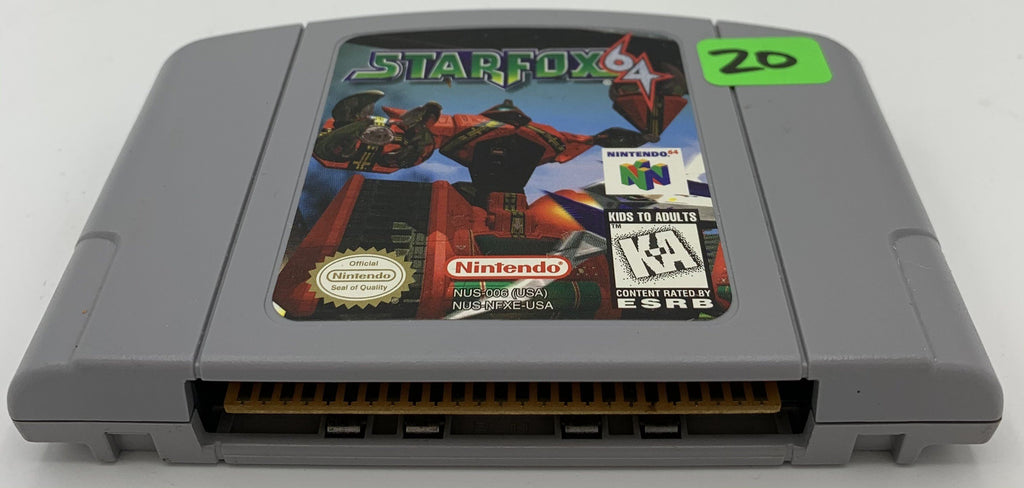 Starfox 64 for the Nintendo 64 (Loose Game) Nintendo 
