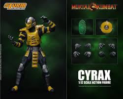 Storm Collectibles Mortal Kombat Cyrax 1:12 Action Figure Storm Collectibles 