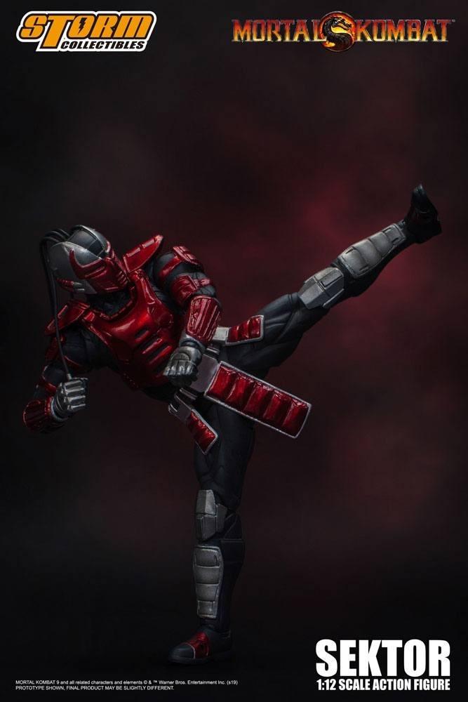 Storm Collectibles Mortal Kombat Sektor 1:12 Action Figure Storm Collectibles 