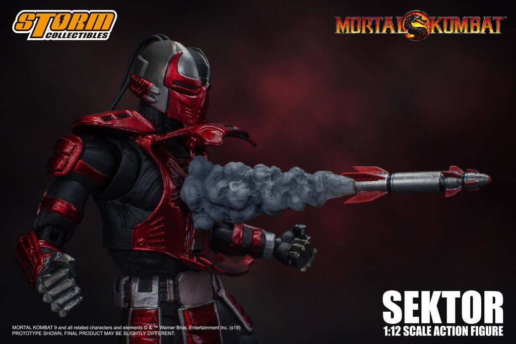 Storm Collectibles Mortal Kombat Sektor 1:12 Action Figure Storm Collectibles 