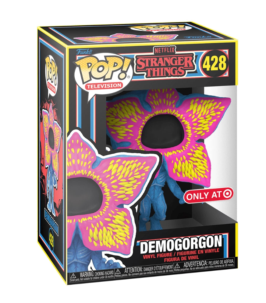 Stranger Things Black Light Demogorgon Exclusive Funko Pop! #428