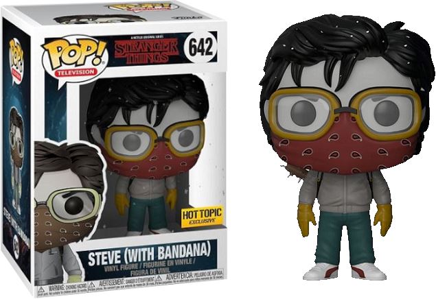 Stranger Things Steve With Bandana Exclusive Funko Pop! #642