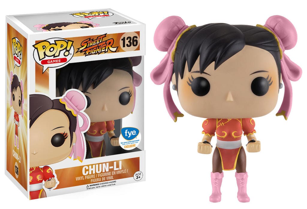 Street Fighter Chun-Li (Red Outfit) Exclusive Funko Pop! #136