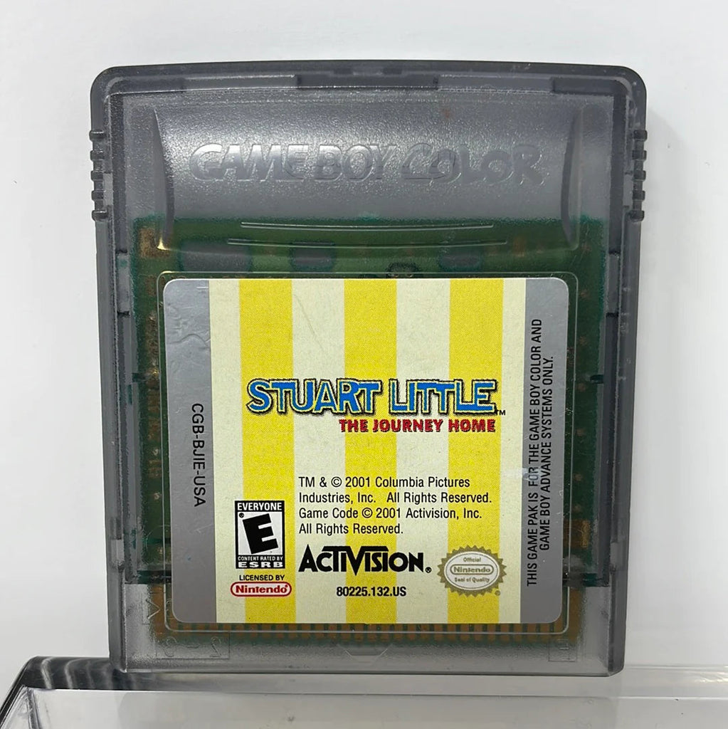 Stuart Little The Journey Home for the Nintendo Gameboy Color (GBC) (Loose Game)