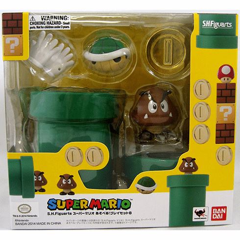 Super Mario Bros. S.H. Figuarts Playset D Pipes