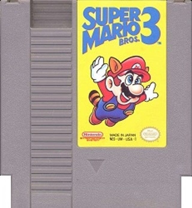 Super Mario Brothers 3 for the Nintendo Entertainment System (NES) (Loose Game)