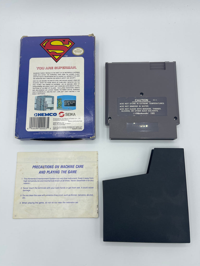 Superman for the Nintendo Entertainment System (NES) Game (Complete in Box)