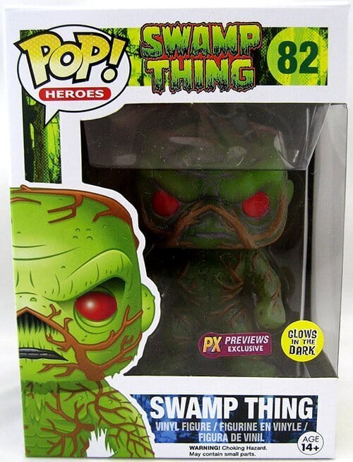Swamp Thing Glow Exclusive Funko Pop! #82 Funko 