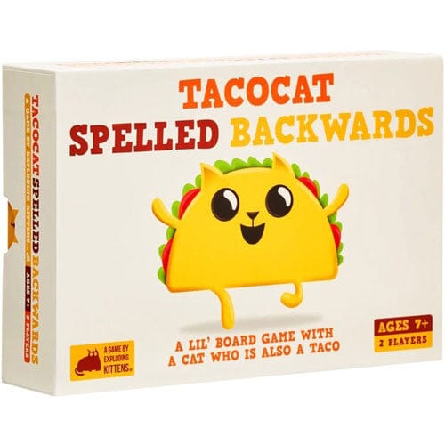 Tacocat Spelled Backwards Board Game