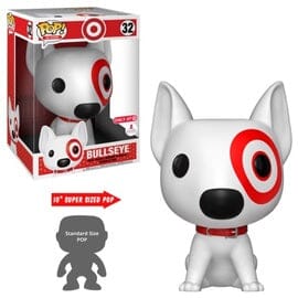 Target Bullseye Exclusive 10 Inch (Additional Shipping Fees Apply) Funko Pop! #32 Funko 
