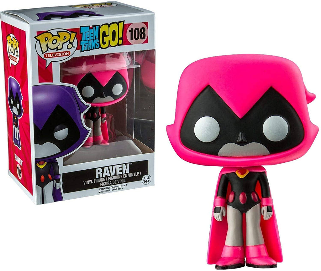 Teen Titans Go! Raven Exclusive (Pink) Funko Pop! #108