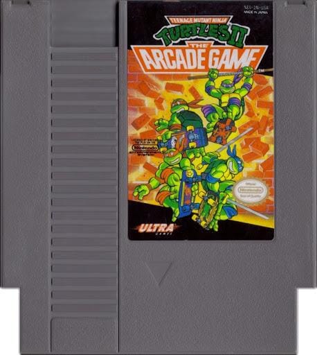 Teenage Mutant Ninja Turtles 2 (TMNT) The Arcade Game for the Nintendo Entertainment System (NES) (Loose Game)(Pre-owned)