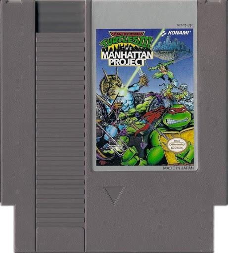 Teenage Mutant Ninja Turtles 3 The Manhattan Project for the Nintendo Entertainment System (NES) (Loose Game)(Pre-owned)