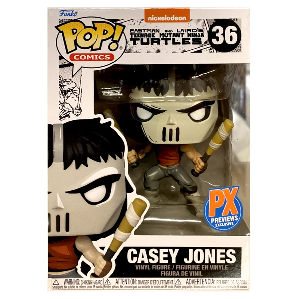 Teenage Mutant Ninja Turtles (TMNT) Comic Casey Jones Exclusive Funko Pop! #36