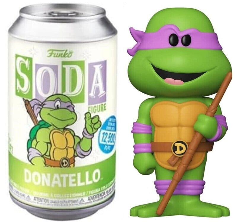 Teenage Mutant Ninja Turtles TMNT Donatello Funko Vinyl Soda (Opened Can)