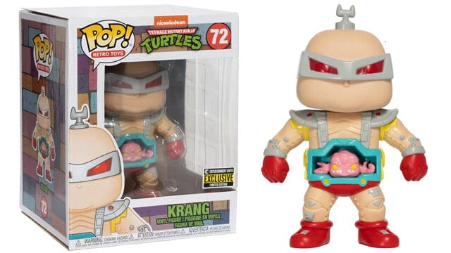 Teenage Mutant Ninja Turtles (TMNT) Krang 6 Inch Exclusive Funko Pop! #72