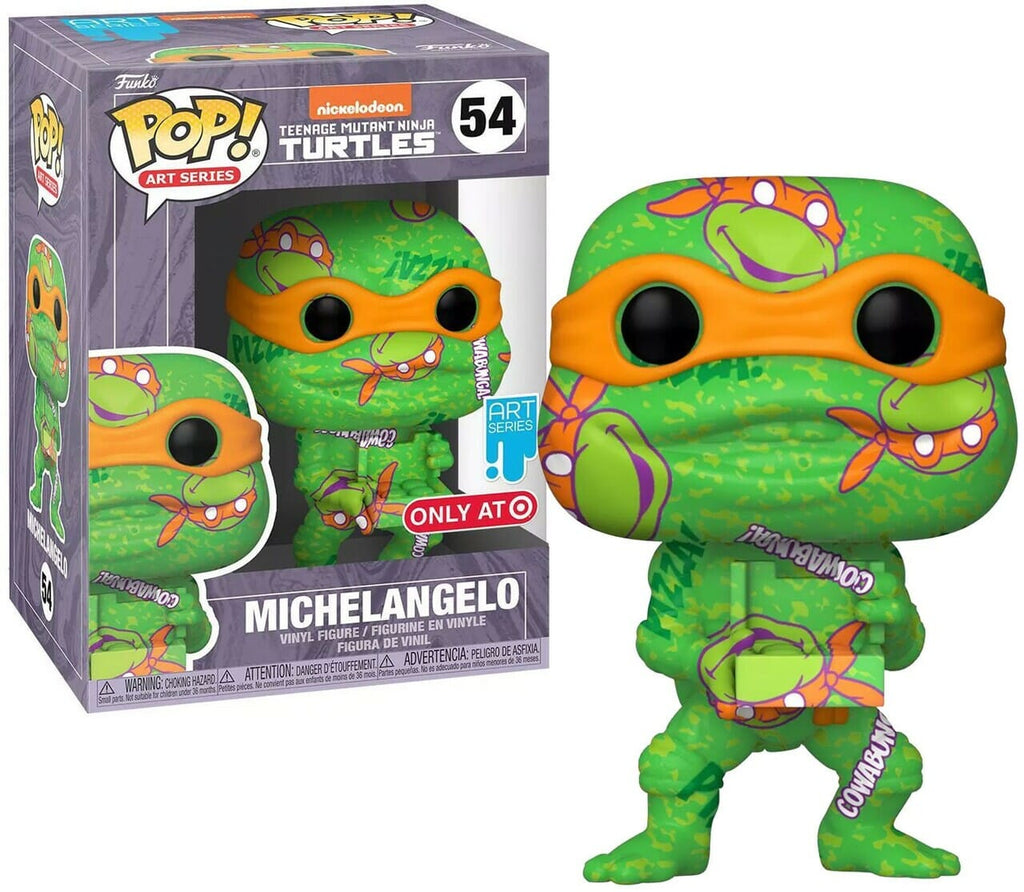Teenage Mutant Ninja Turtles TMNT Michelangelo Art Series Exclusive Funko Pop! #54