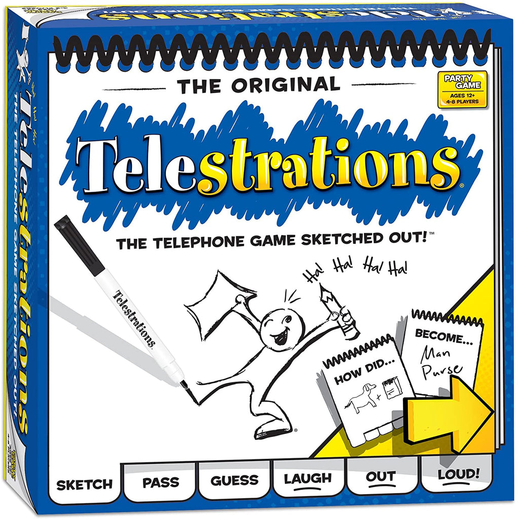 Telestrations Original Board Game (4-8 Players)